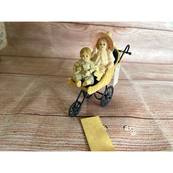 Other - Vintage baby and carriage collectible